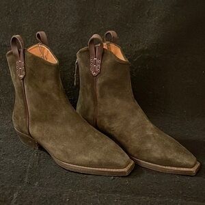 Free People We The Free Wesley Ankle leather Boots. NWT